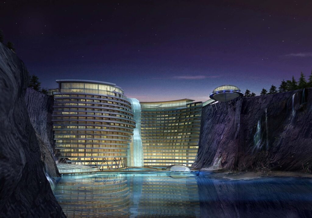 Songjiang Intercontinental Quarry Hotel in China