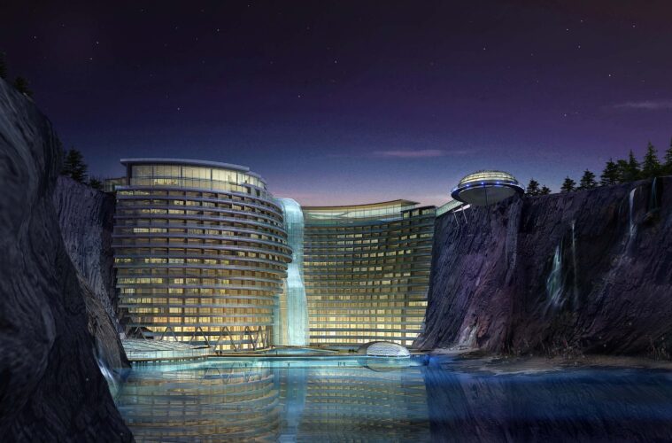 Songjiang Intercontinental Quarry Hotel in China