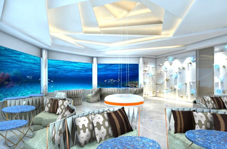 M6m underwater restaurant Maldives