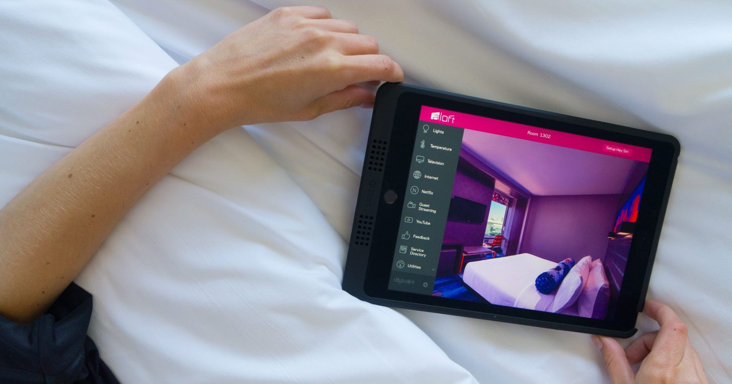 Voice-activated hotel rooms from Aloft