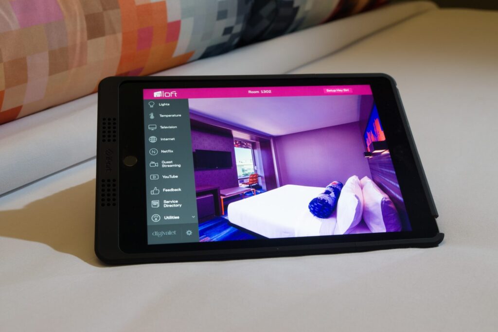 Aloft voice-activated hotel rooms