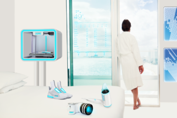 3D printer hotel room of the future