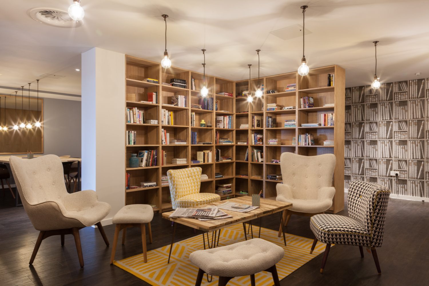Library co-living at the Collective Old Oak