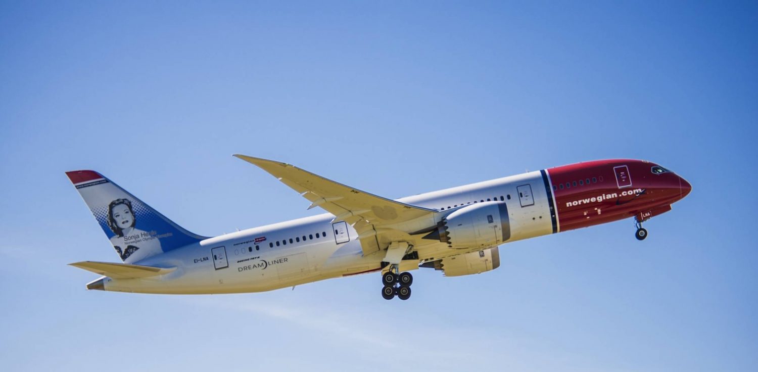 Norwegian low-cost long-haul flights