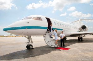 Crystal Cruises - Air Crystal plane