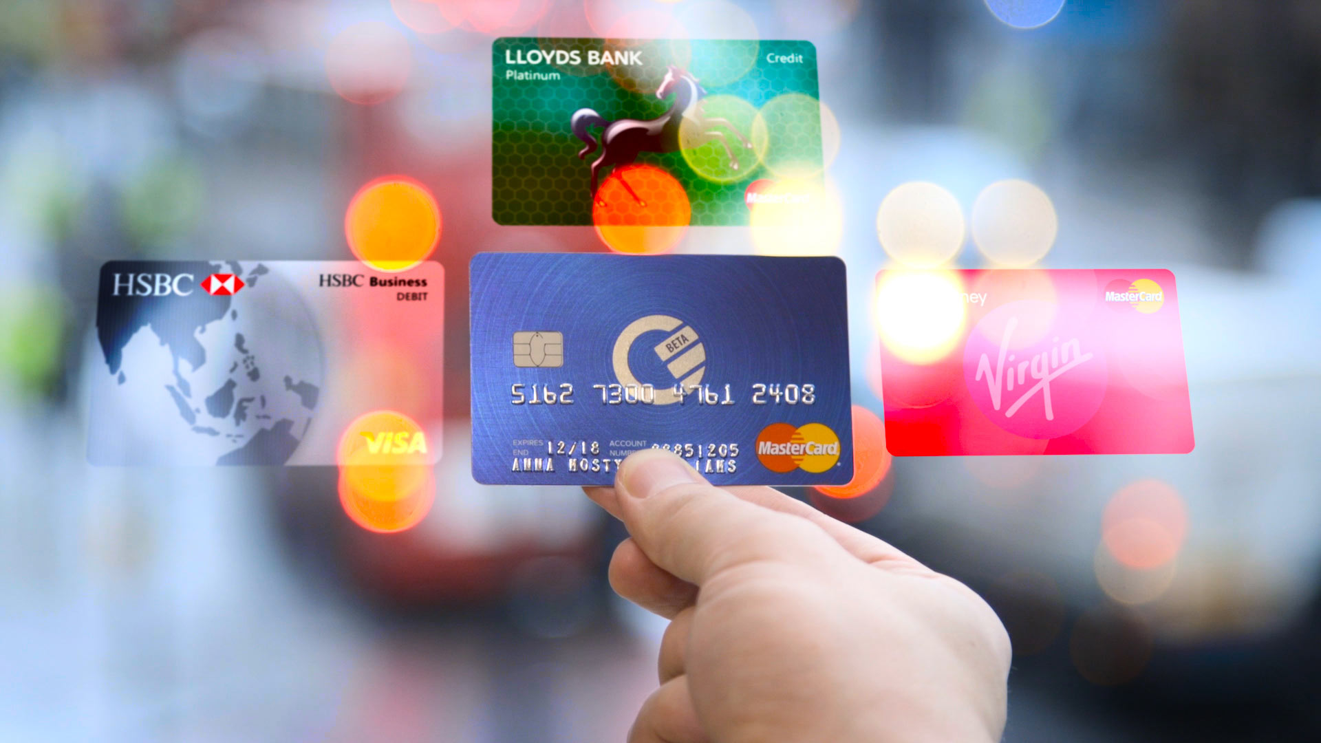 Curve travel card