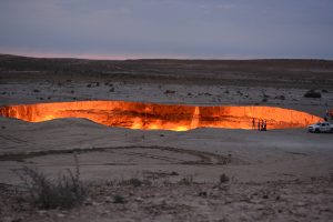 Darvaza gas crater, Turkmenistan