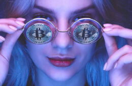Bitcoin glasses