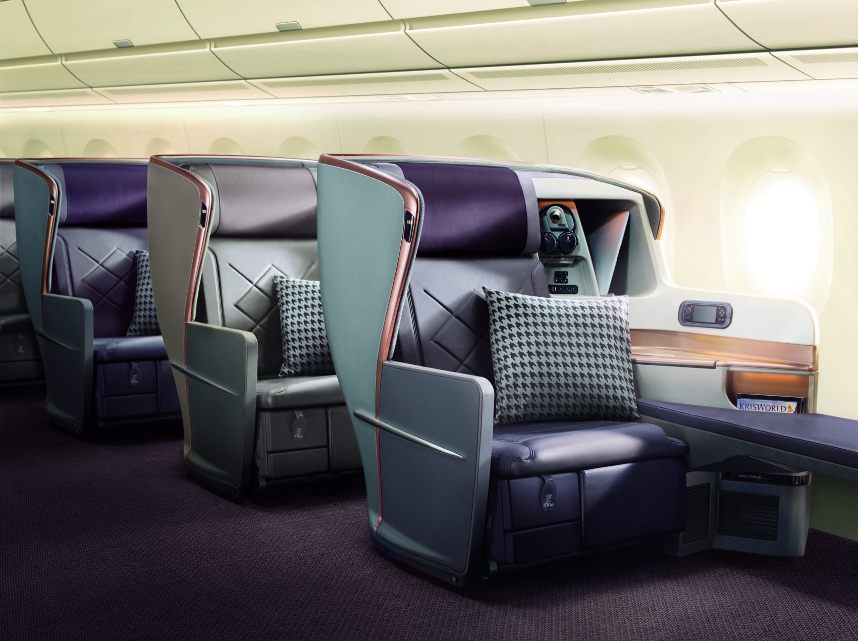 Sinagpore Airlines A350-900 business class