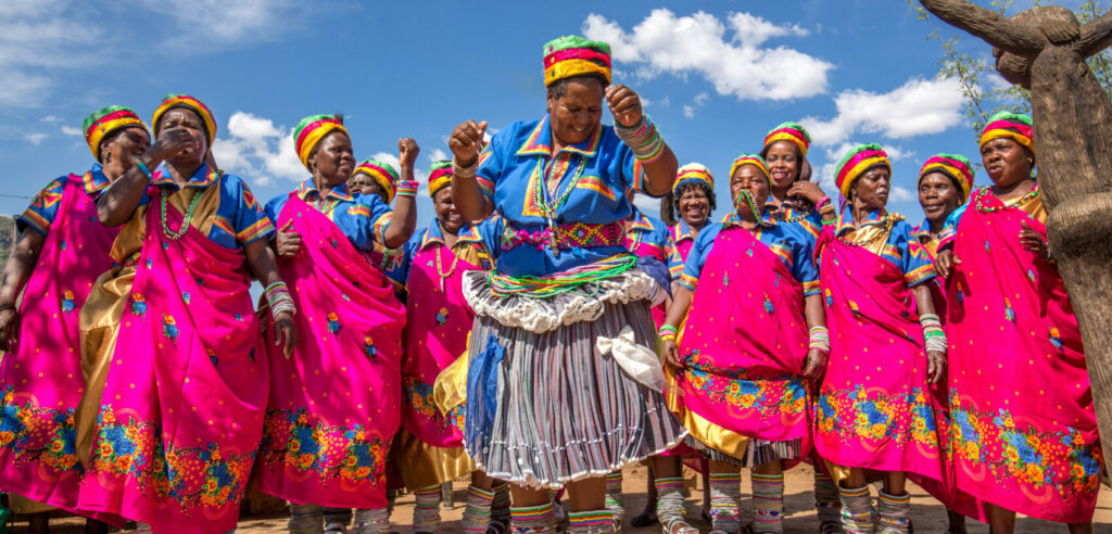 Dancers in Limpopo, Africa