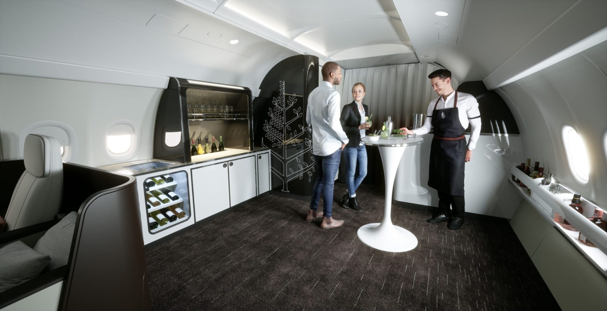 Four Seasons private jet