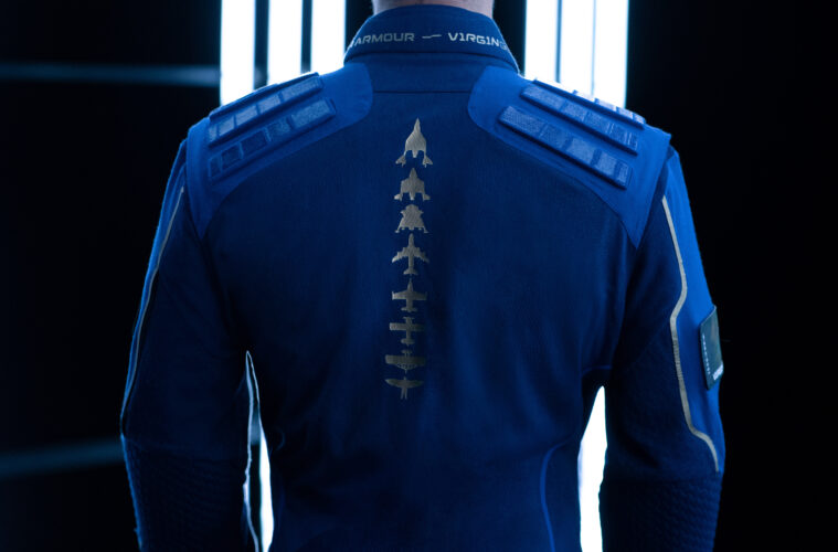 Under Armour spacesuits for Virgin Galactic