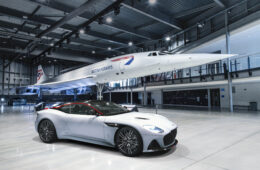 British Airways and Aston Martin DBS Superleggera Concorde Edition car