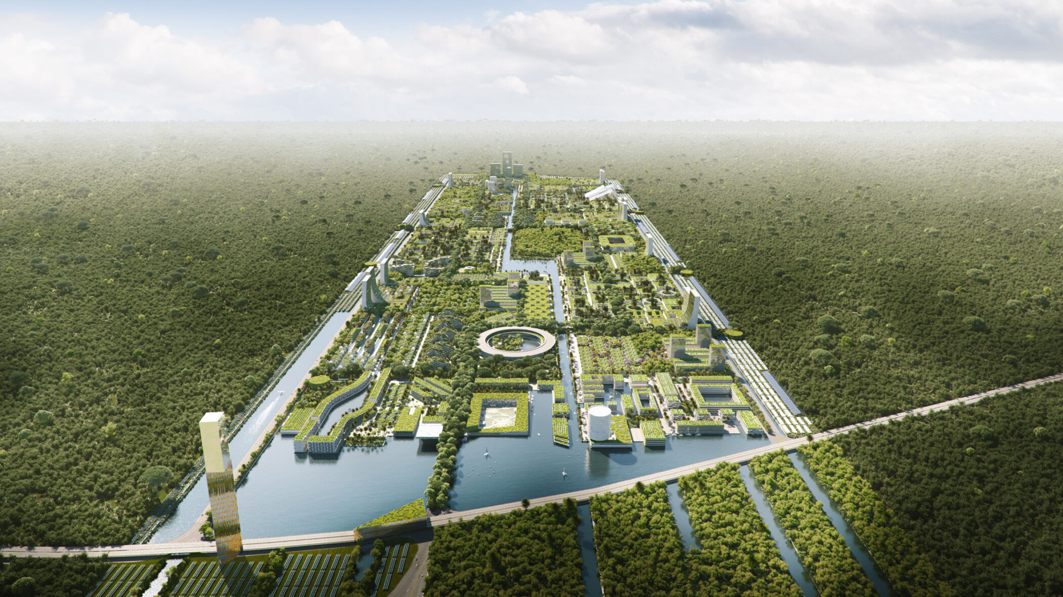Stefano Boeri Architetti, Smart Forest City Cancun