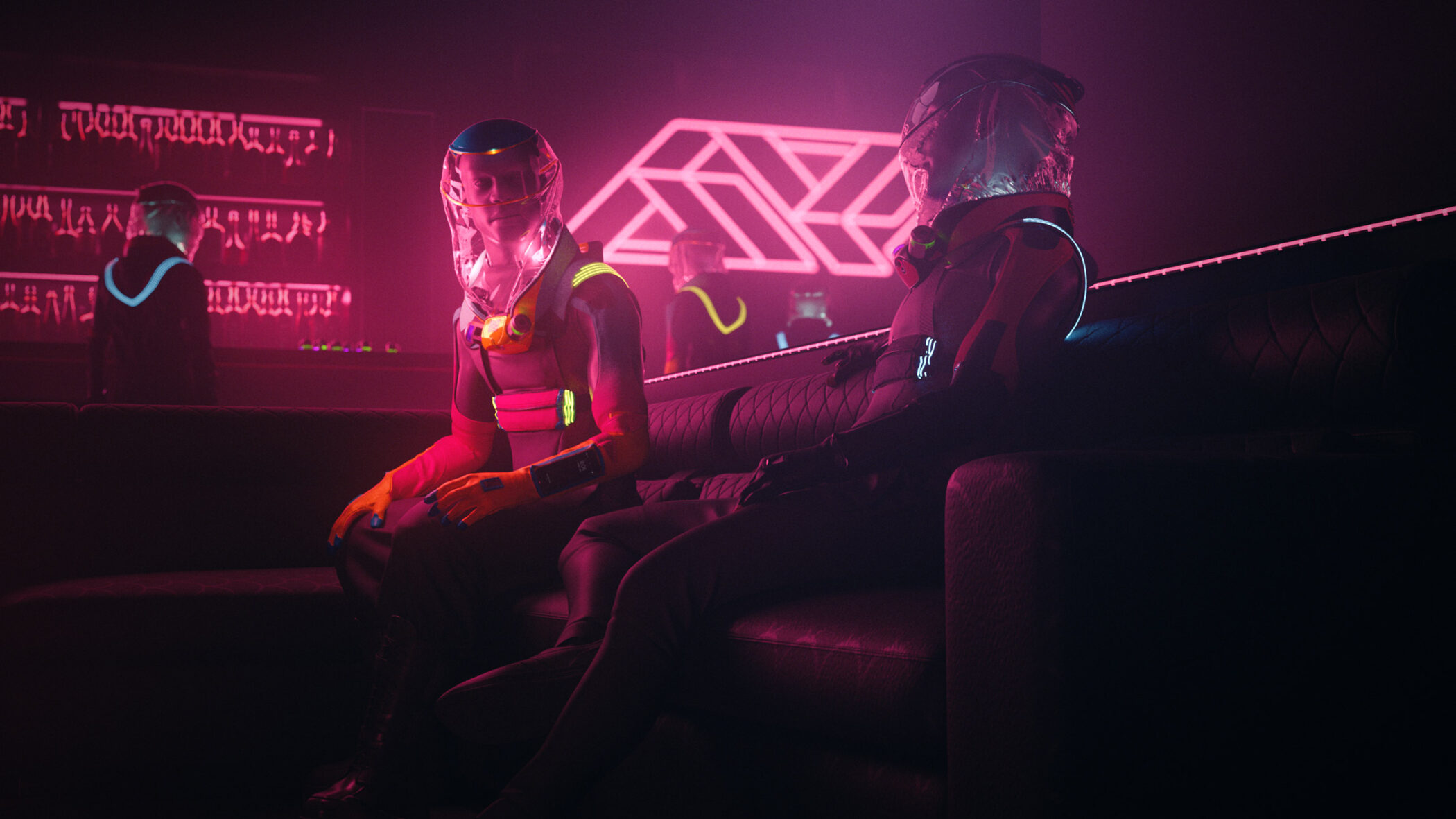 Production Club Micrashell suit