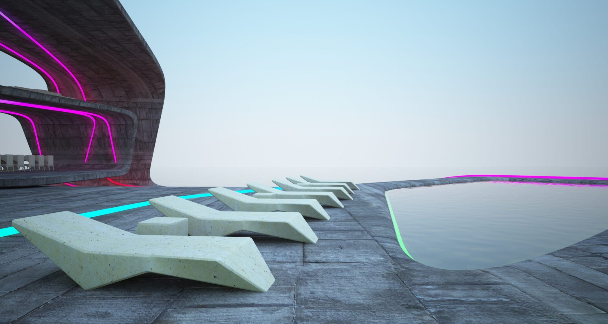 Abstract architectural structure