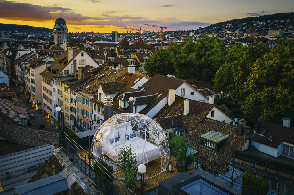 Bubble Suite in der Altstadt, Zurich