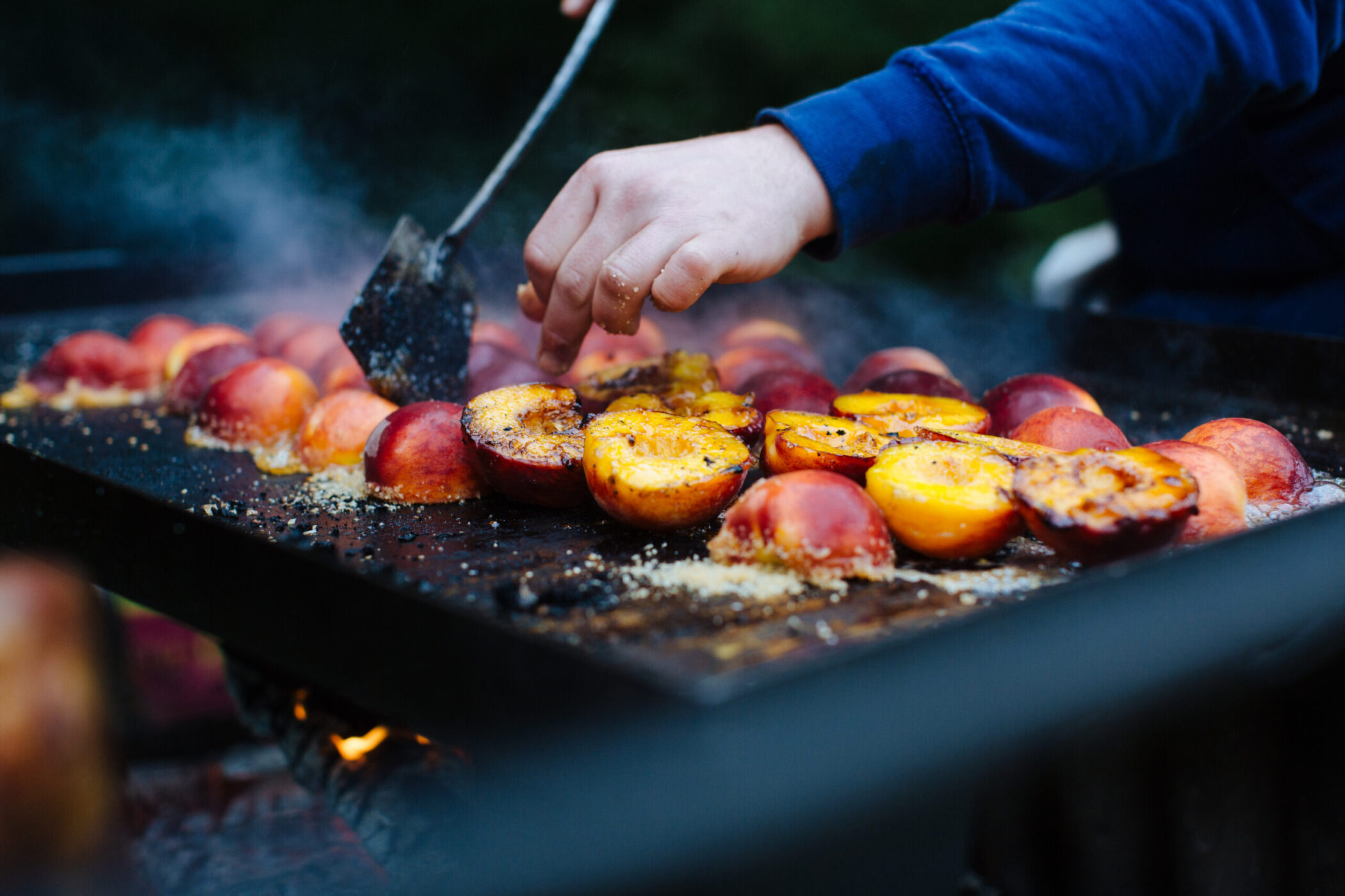 A wood-fired bbq dinner at Sorn