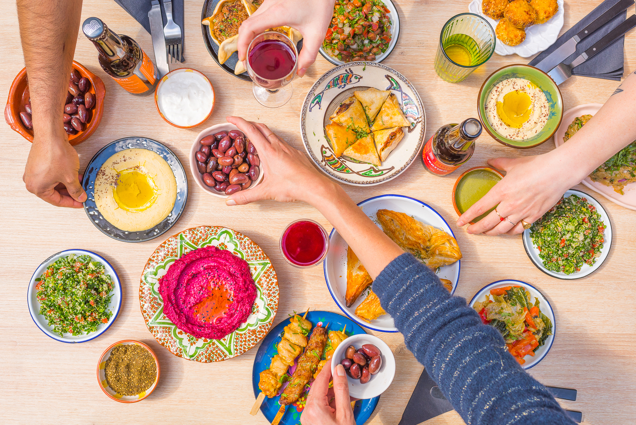 Food at Les Cuistots Migrateurs