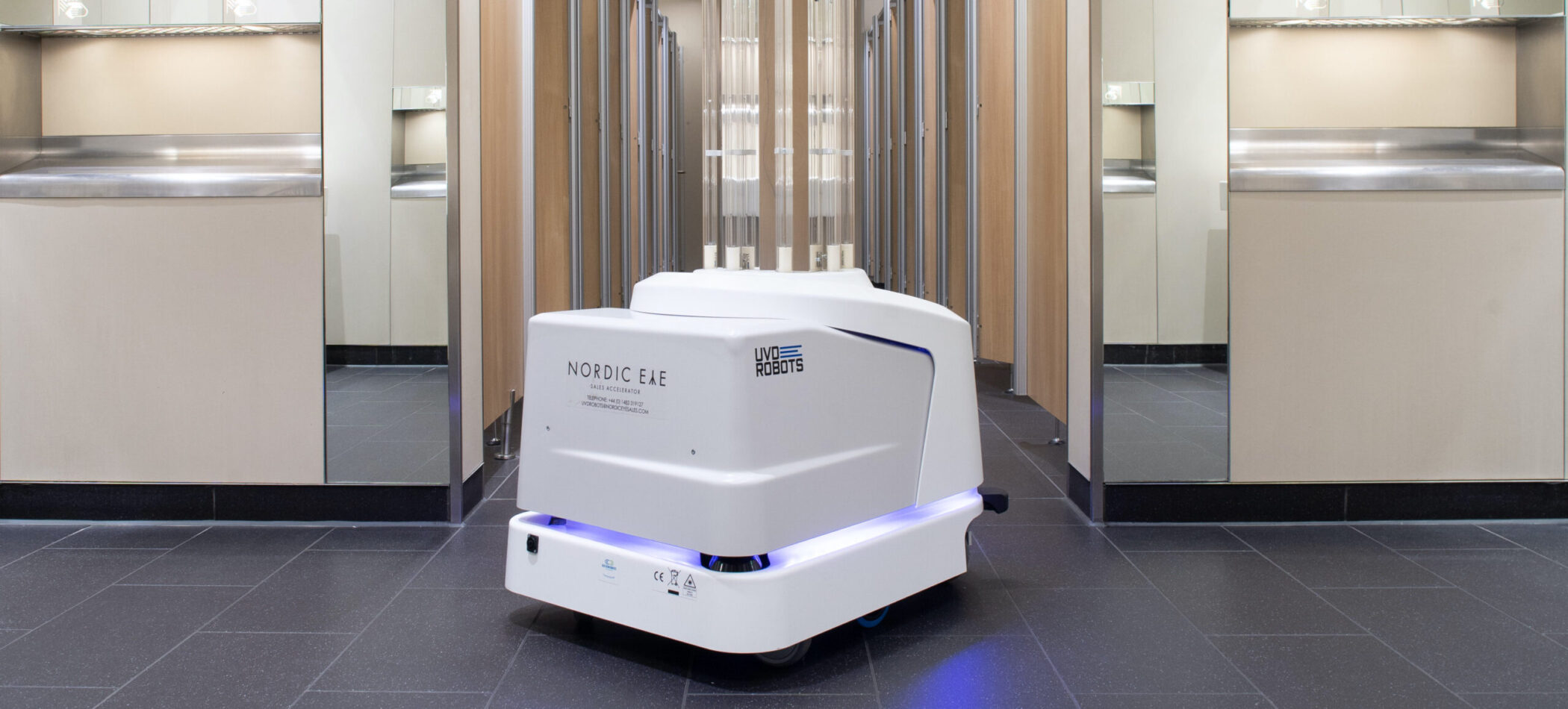 Heathrow cleaning robot