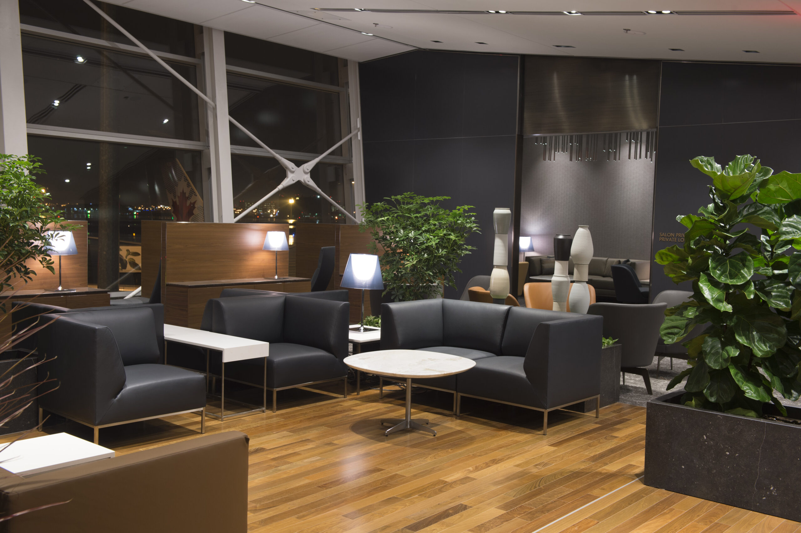 Air Canada Montreal lounge