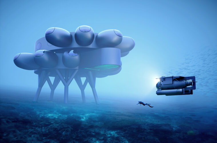 Fabien Cousteau's PROTEUS™. Concept designs by Yves Béhar and fuseproject