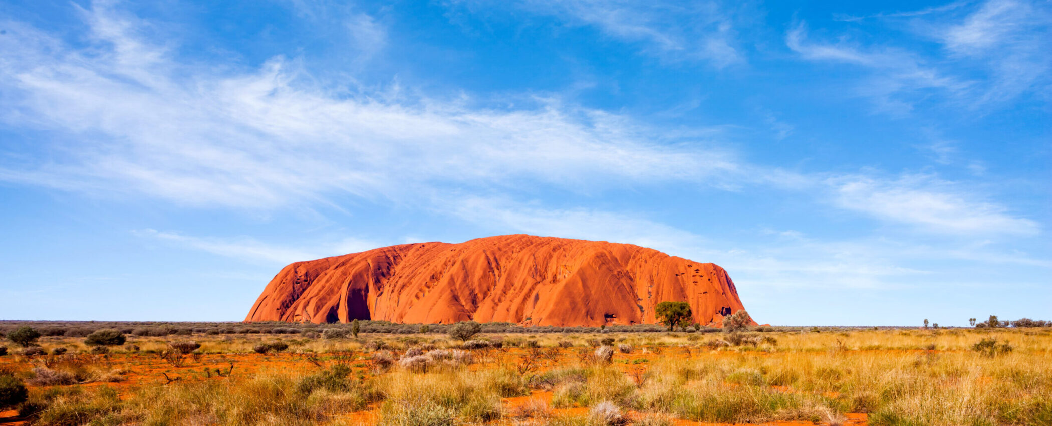 Uluru (Ayer's Rock) in Uluru-Kata Tjuta National Park