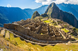 Panorama of Machu Picchu, Peru,South America.