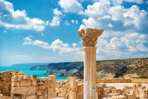 Ruins of ancient Kourion. Limassol District, Cyprus