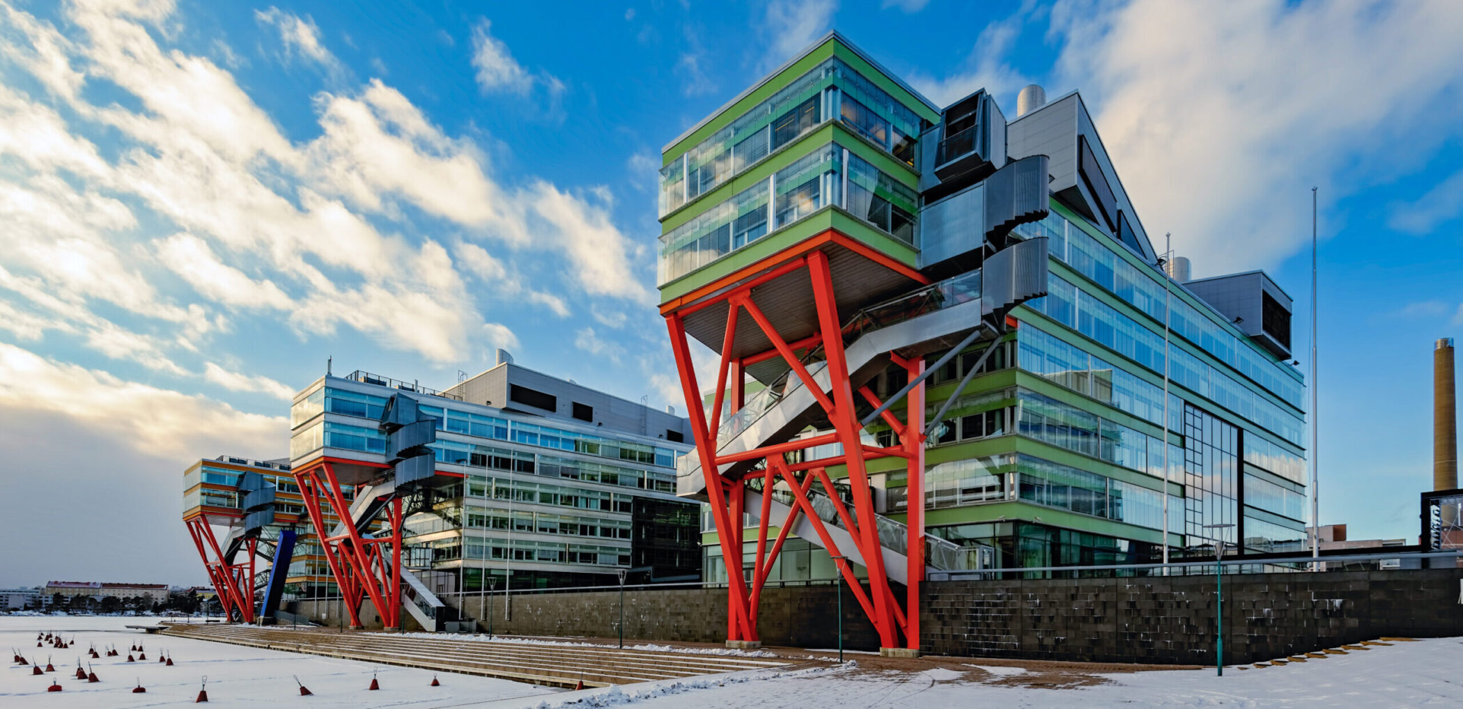 Modern architecture in Helsinki, Finland
