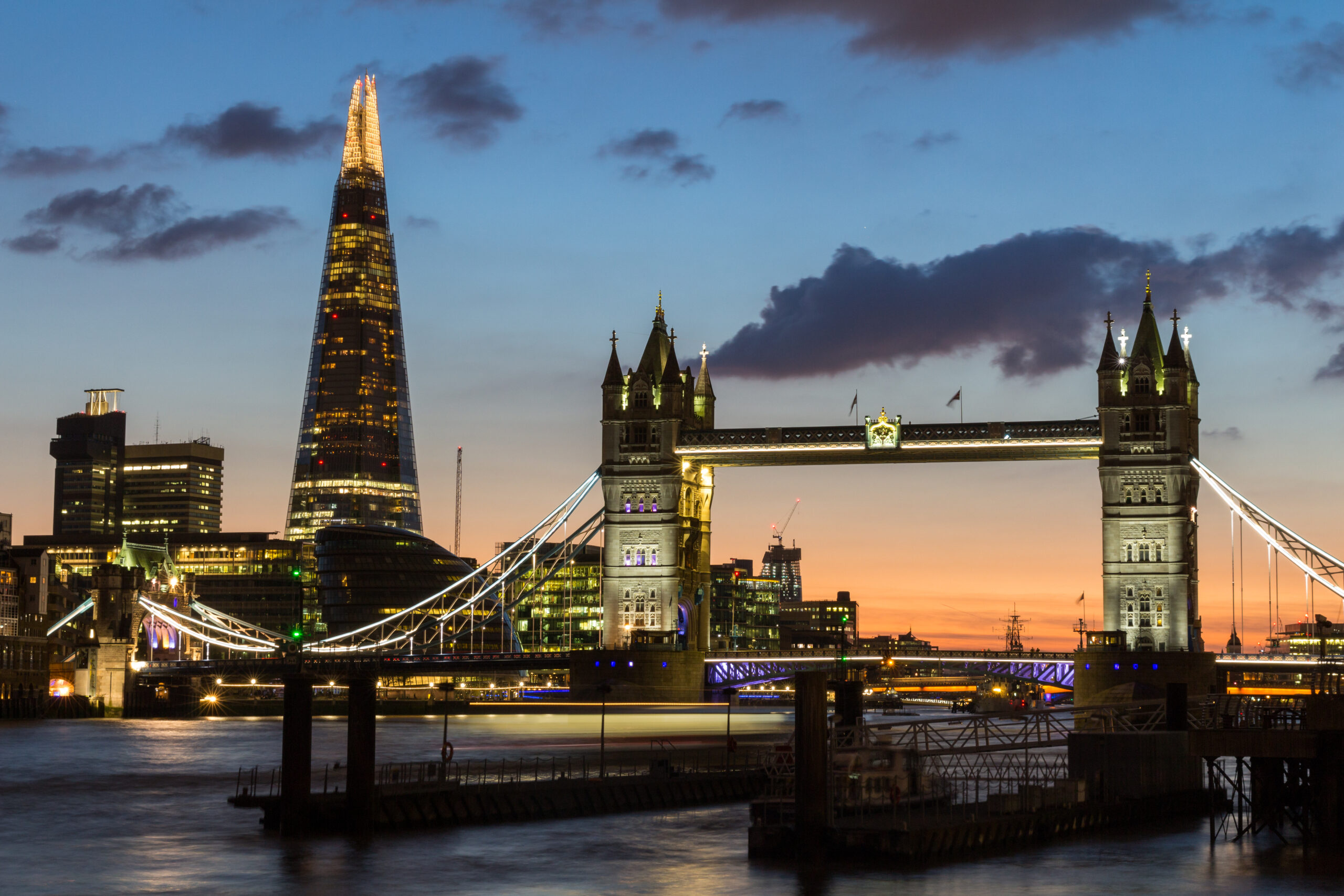 Tower Bridge, the Shard and the River Thames, London - Globetrender