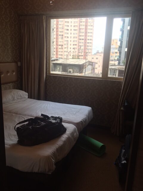 Hong Kong hotel room