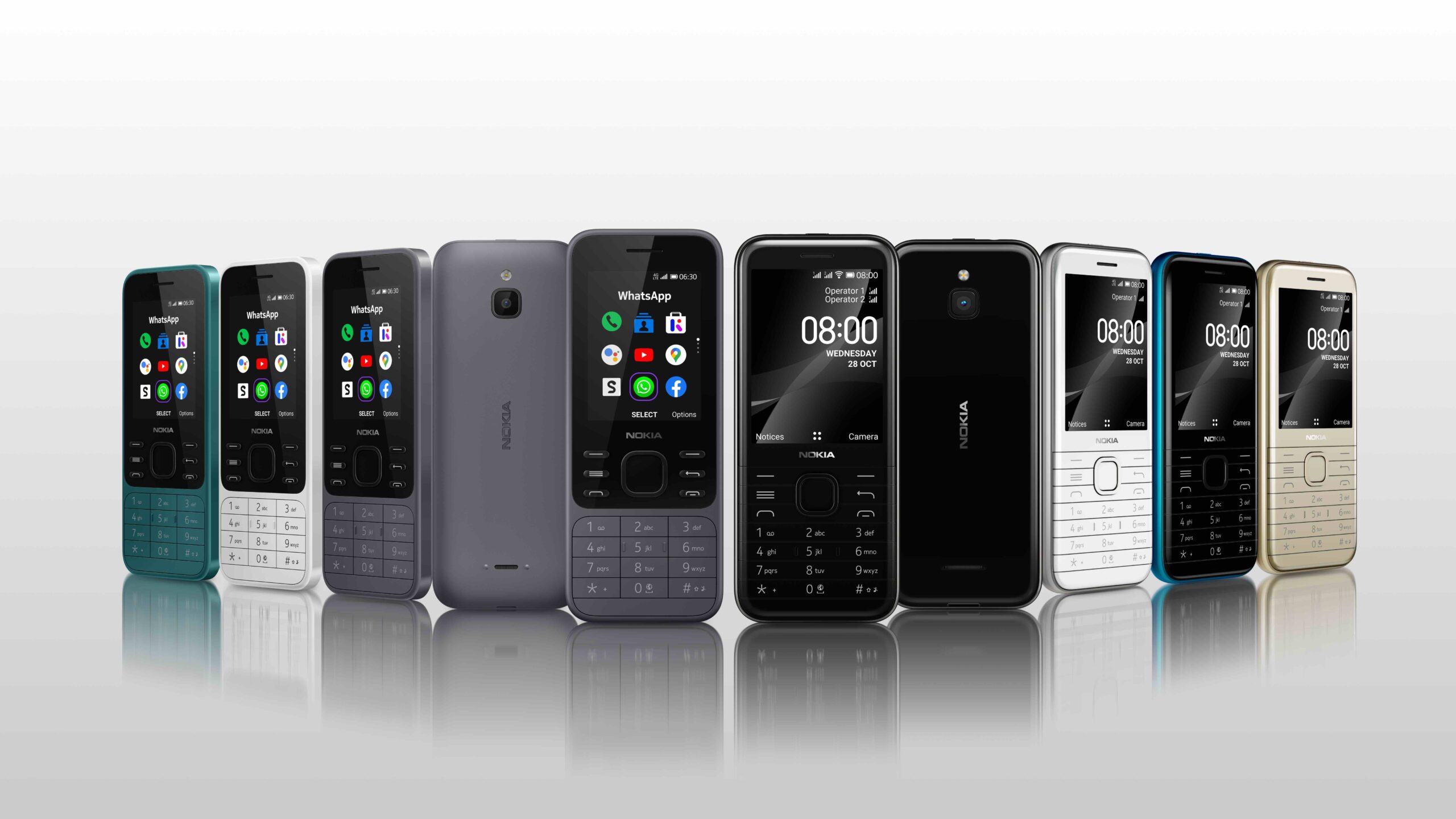 Nokia 6300 4G and Nokia 8000 4G 