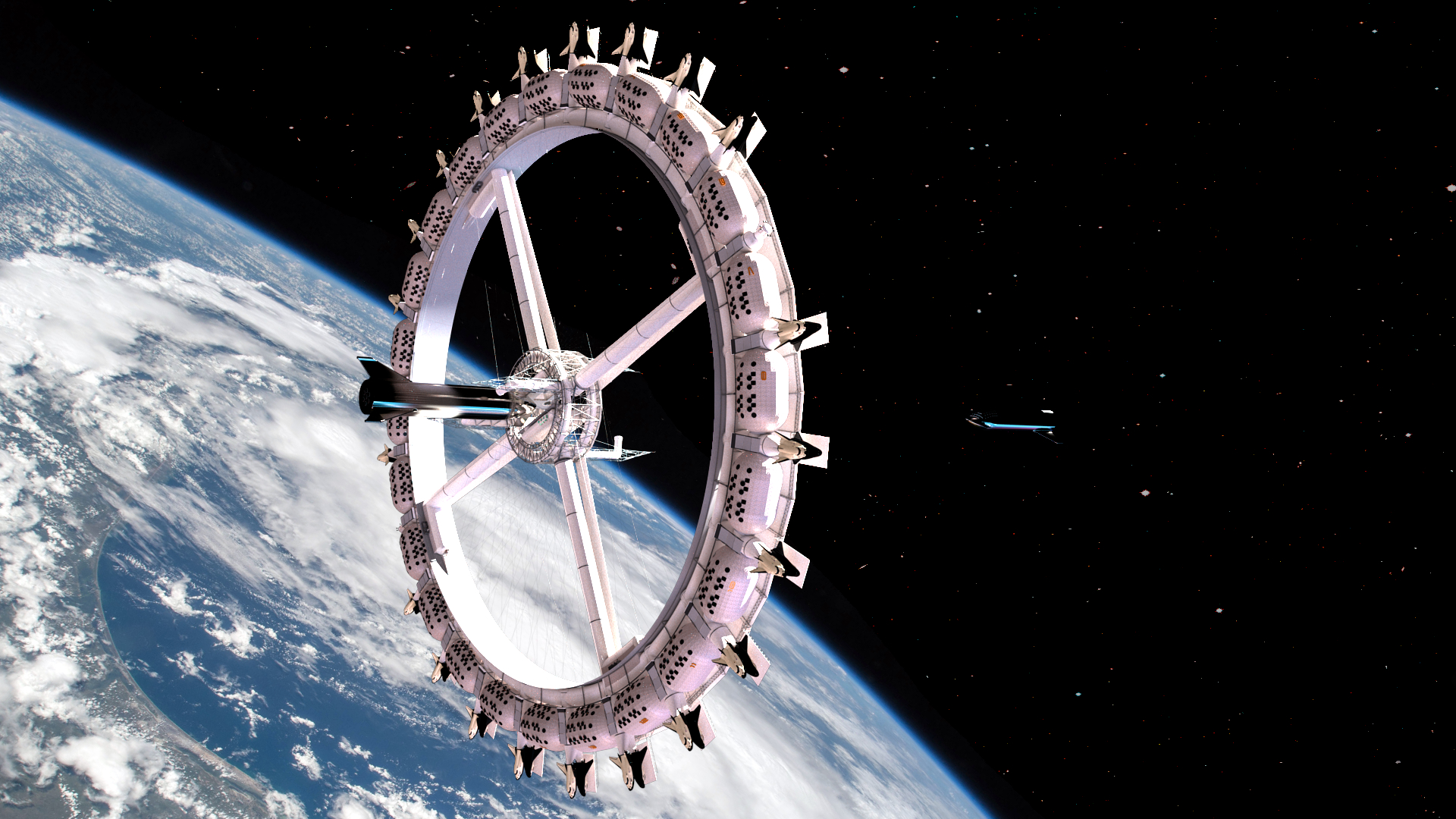 Orbital Assembly Voyager Station