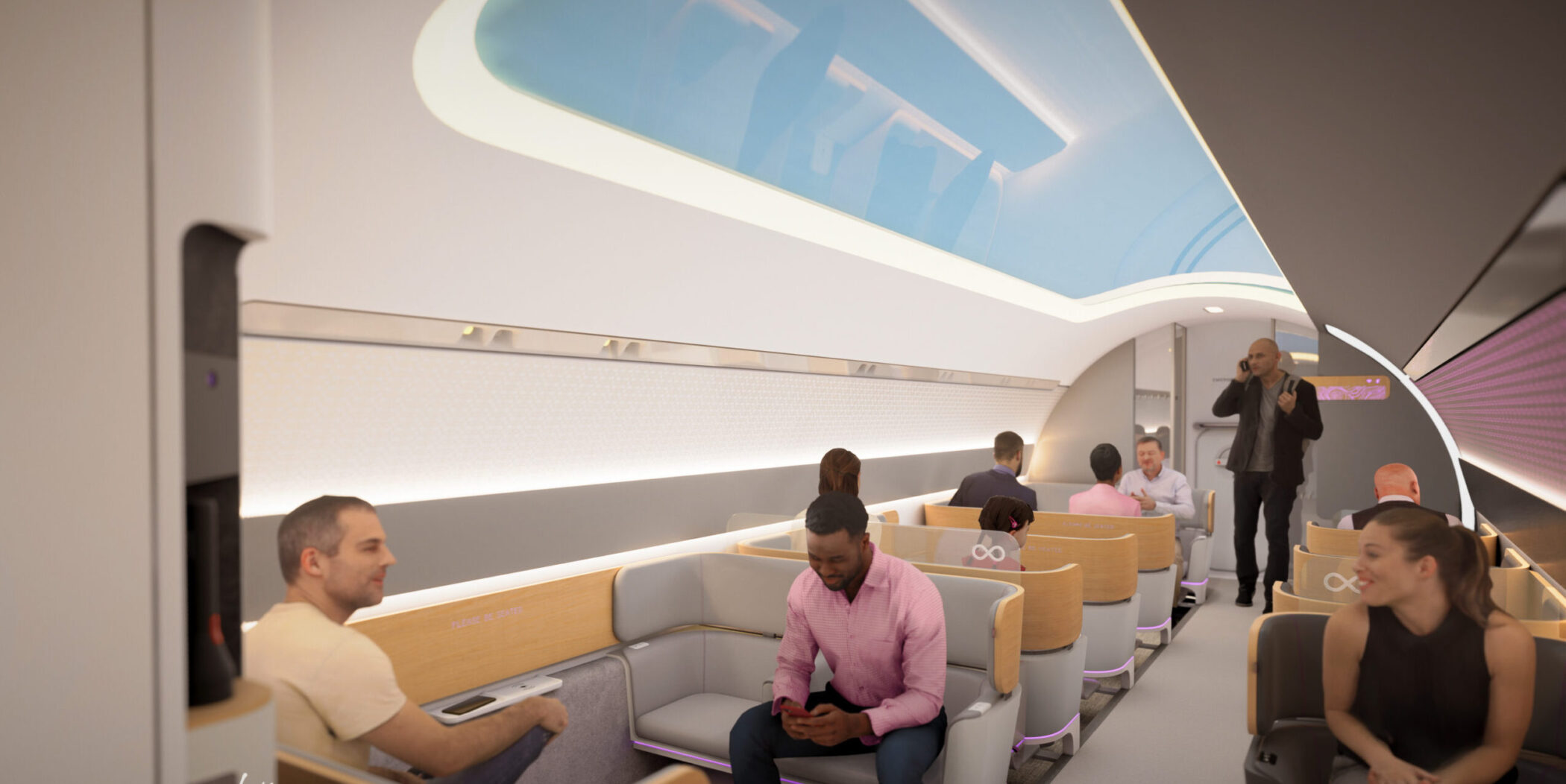 Virgin Hyperloop Passenger Experience