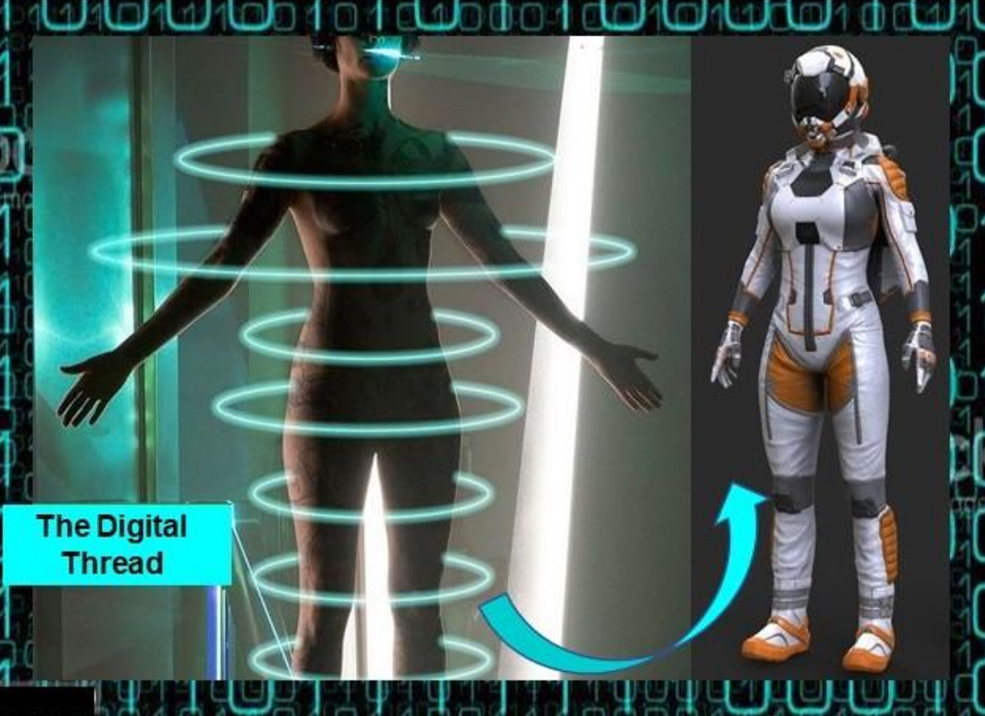 The Spacesuit Digital Thread concept for NASA , Bonnie Dunbar