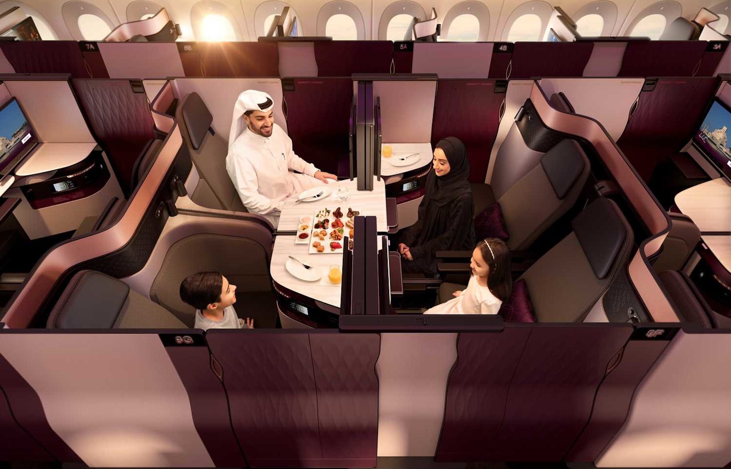QSuite Qatar Airways