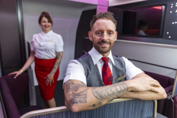 Virgin Atlantic cabin crew tattoos