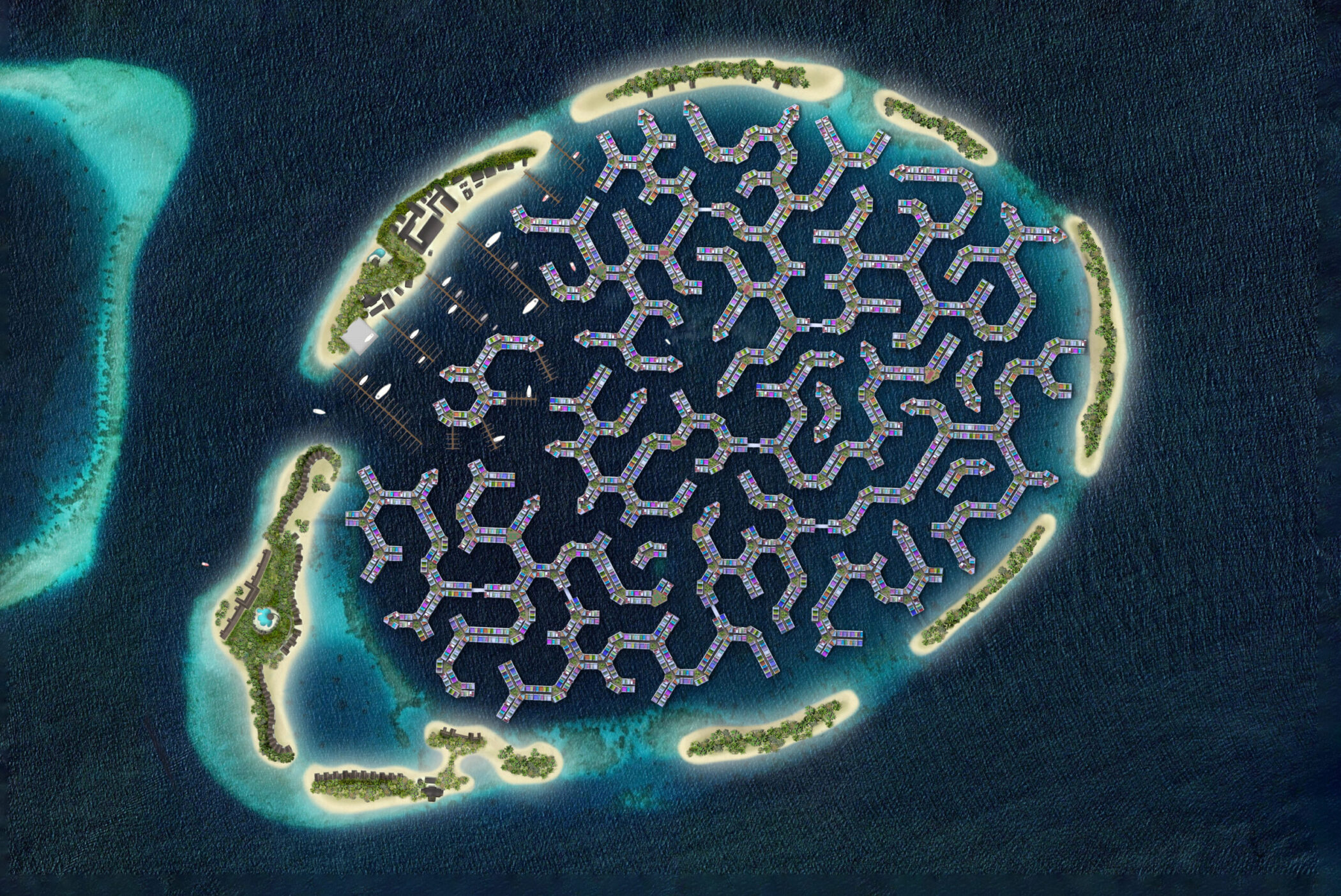 Maldives Floating City