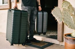 Man carrying luggage