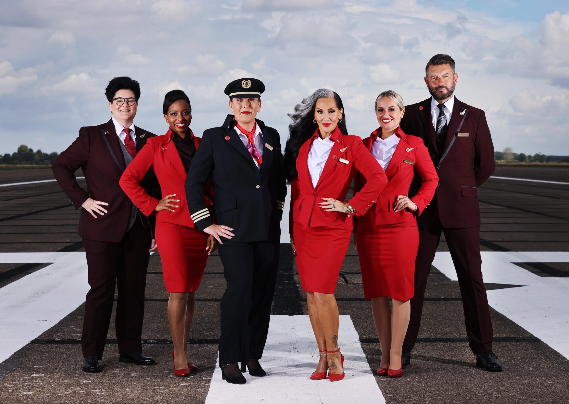 Virgin Atlantic crew