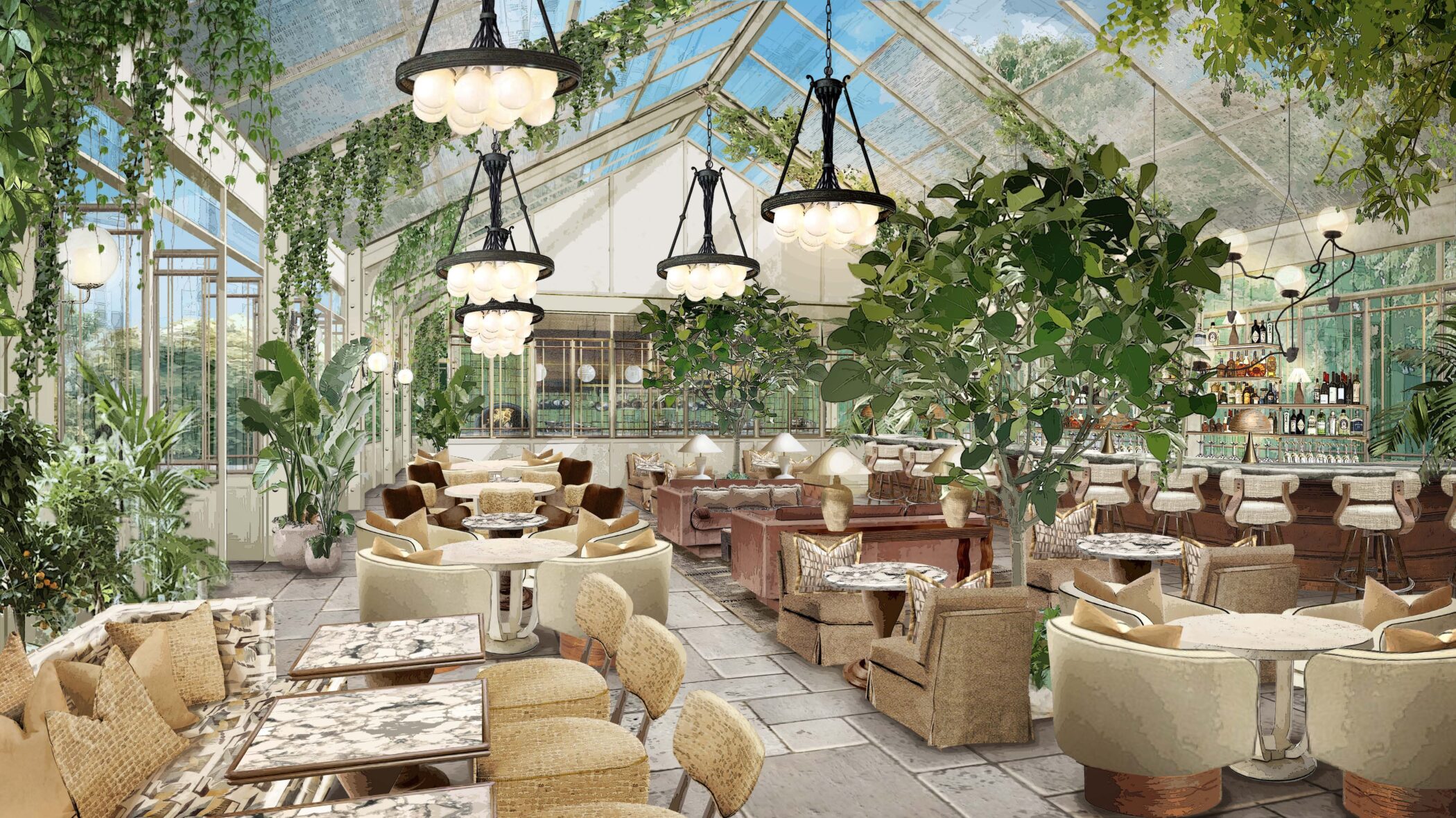 Soho House Mexico City_Pool House Interior ⋆ Globetrender