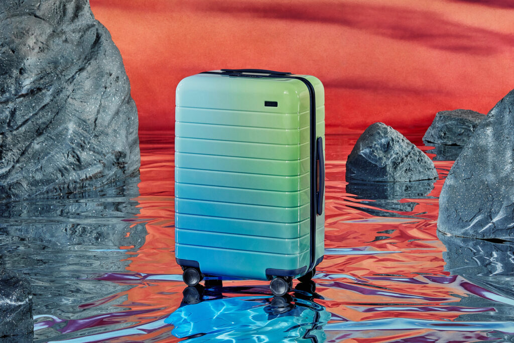 Away launches joyful 'Aura Collection' of polycarbonate luggage