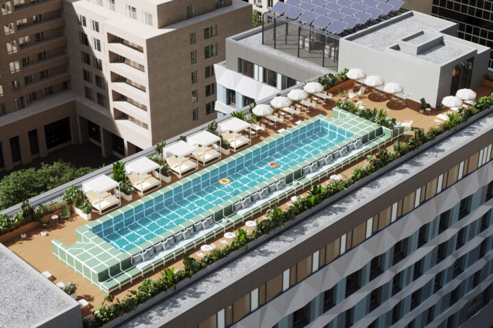 Sebastian Rooftop Bar The Social Hub opens co-working hotel in San Sebastián