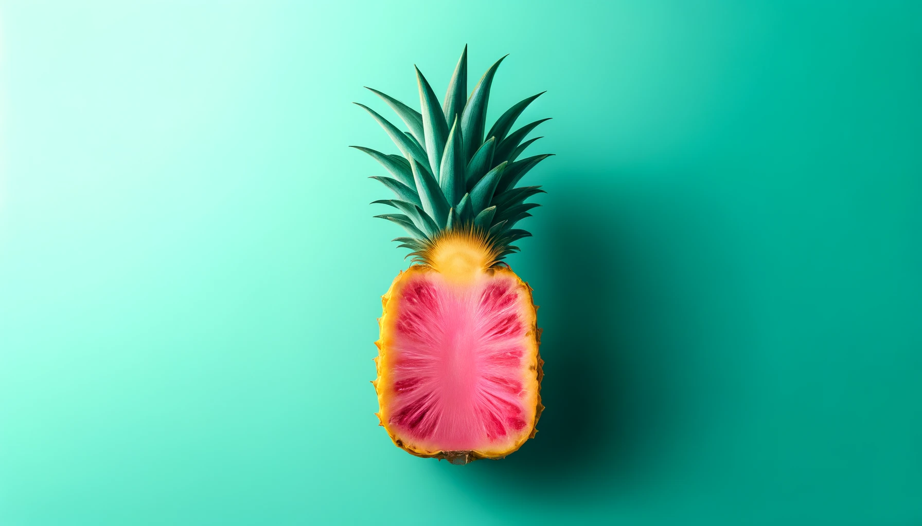 DALL·E pink pineapple