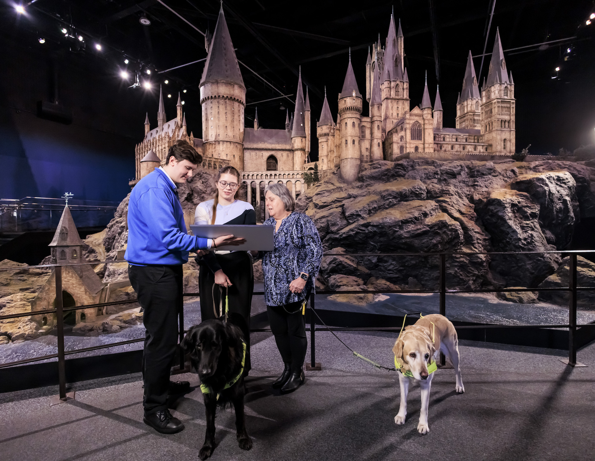 Warner Bros. Studio Tour London – The Making of Harry Potter introduces Tactile Tours, in partnership with charity Guide Dogs