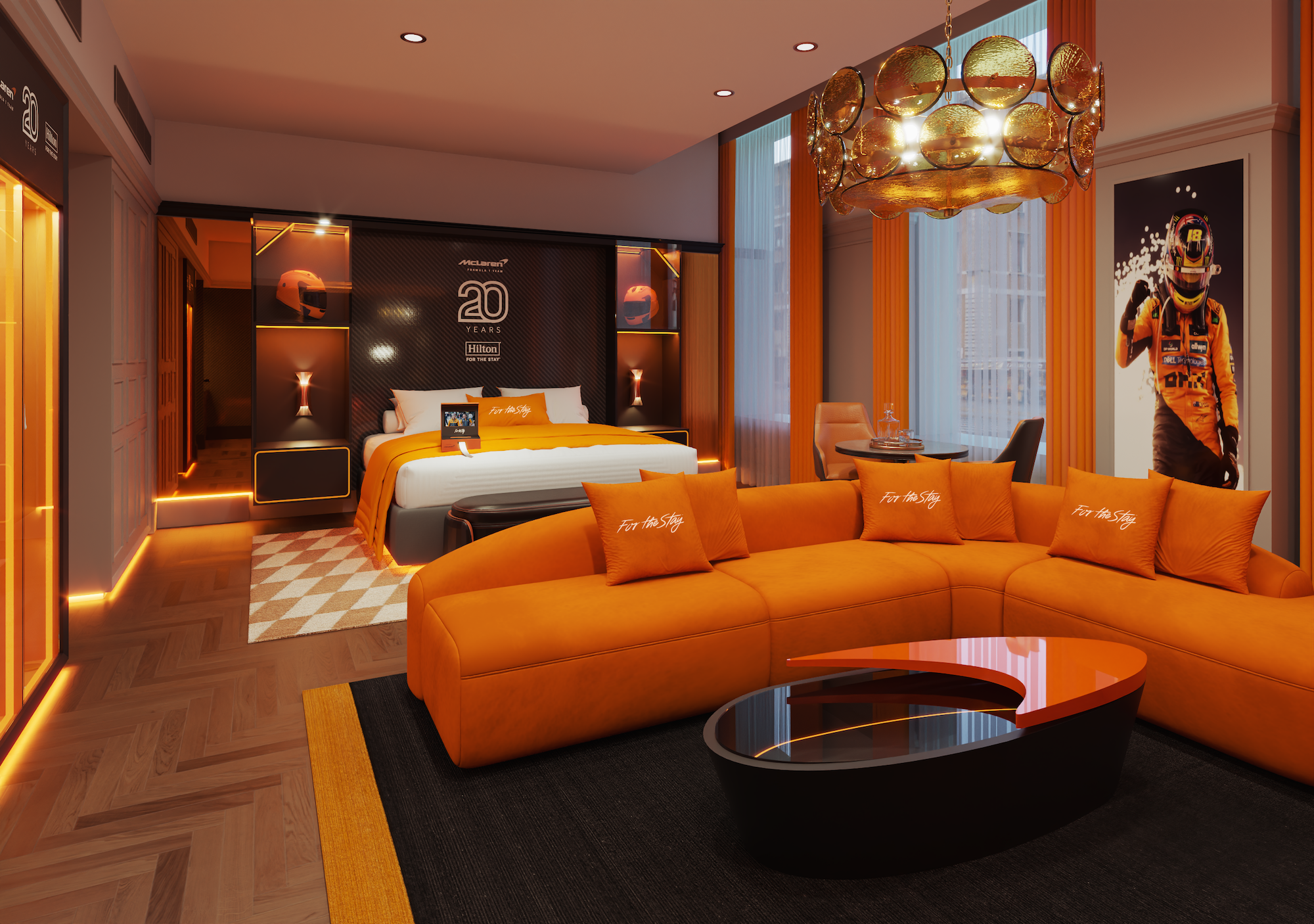 Hilton Stay Like McLaren Racing Suite