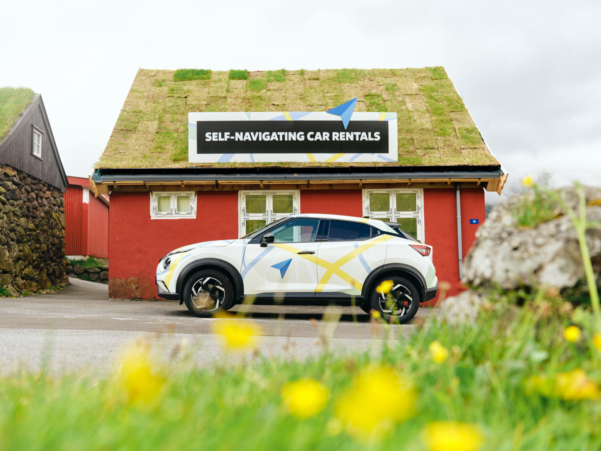 Faroe Islands; self-navigating car