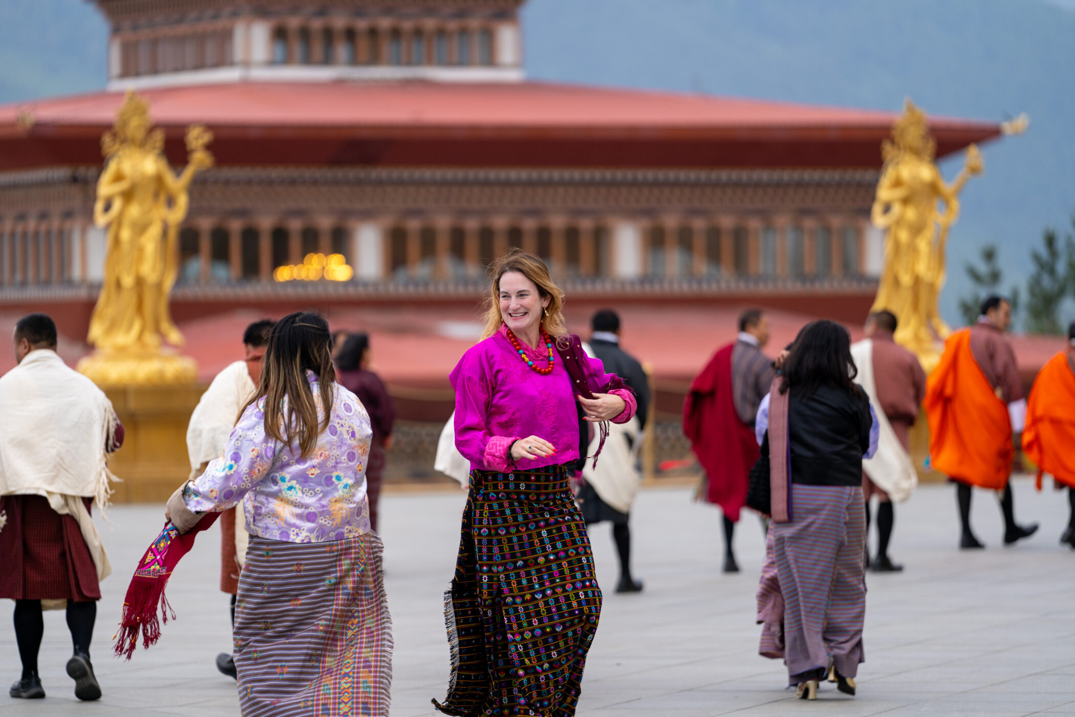 tourist in Bhutan