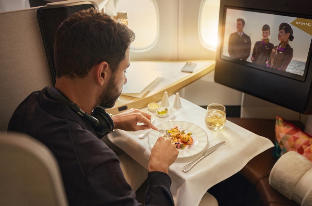 Etihad first suites narrowbody